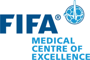 Fédération Internationale de Football Association FIFA medical centre of excellence logo