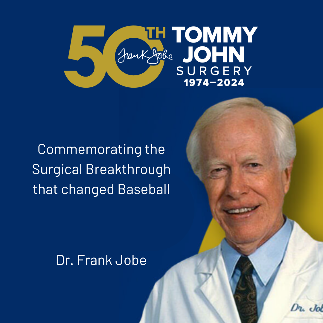 Tommy John Surgery 50th Year Commemoration: Blog Series | Cedars-Sinai ...