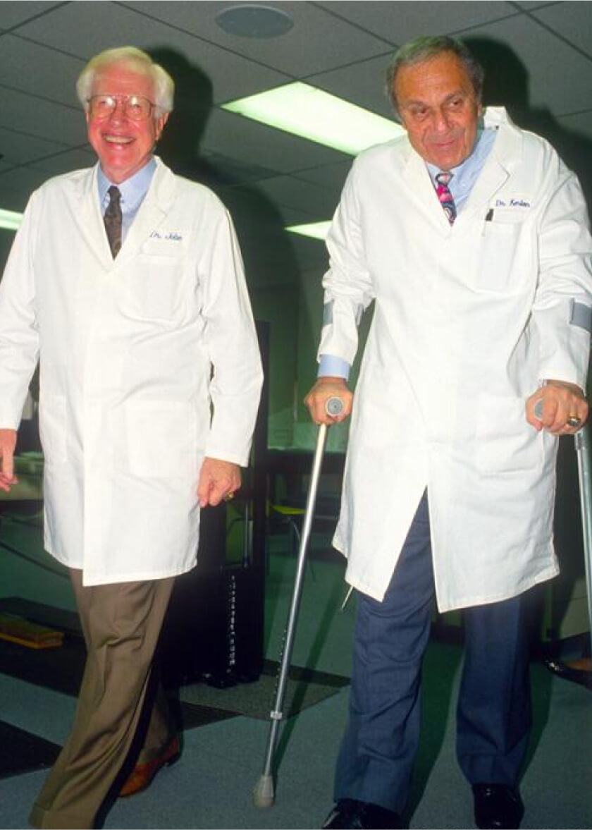 Dr. Jobe and Dr. Kerlan