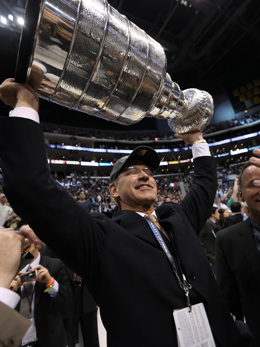Dr. Kvitne with lord stanley